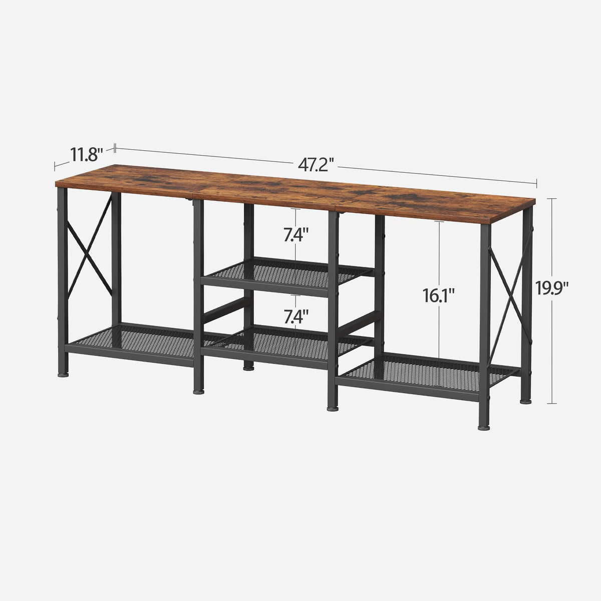 55 Inch 3-Tier TV Stand W419233