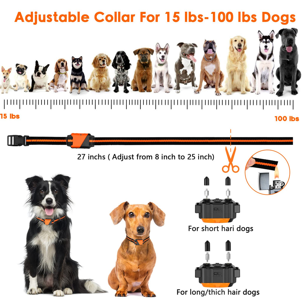 Dog Training Collar with Remote, 3 Modes D644