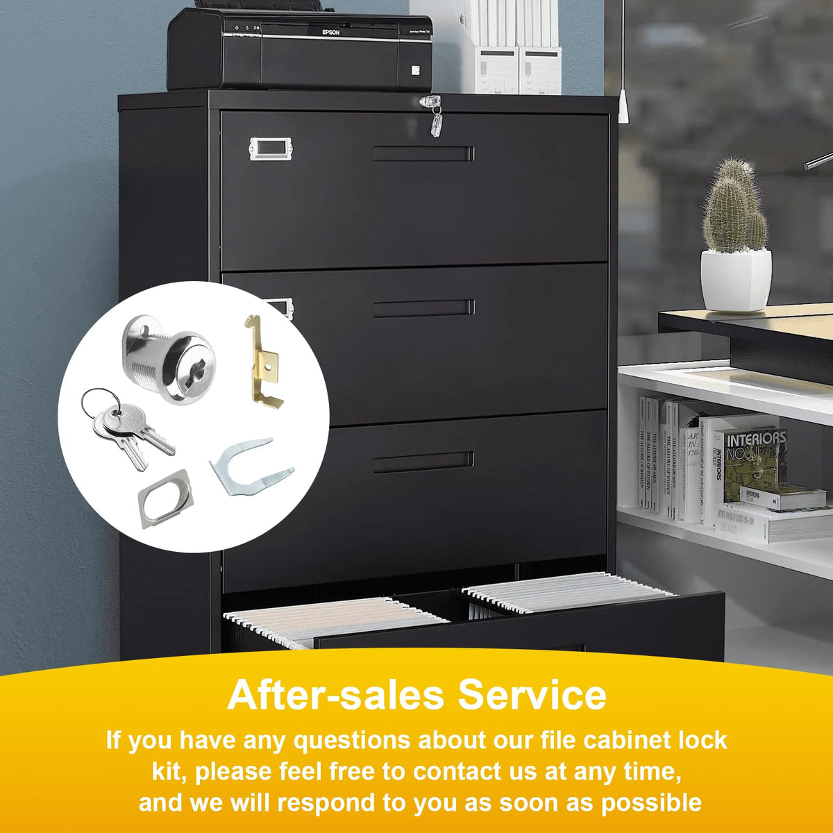File Cabinet Lock Replacement Kit J2987