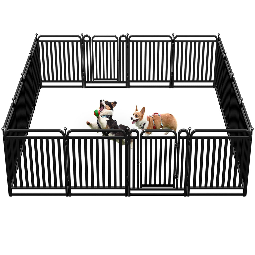 32" Heavy Duty 16 Panels Dog Playpen L770339