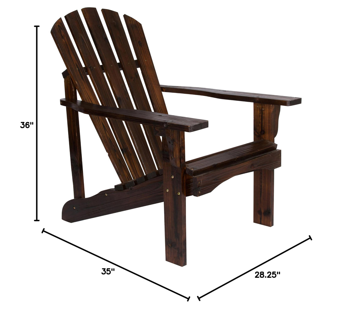 Wooden Adirondack Chair J9166