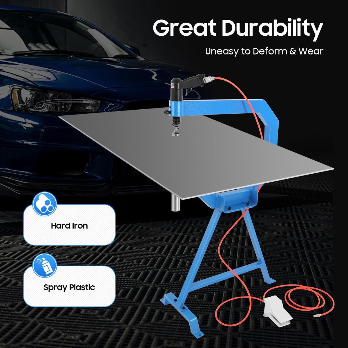 Pneumatic Planishing Hammer Sheet Metal Shaping Machine X25846