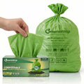 45 Gallon Compostable Trash Bags 20 Count 1.6 Mil G770