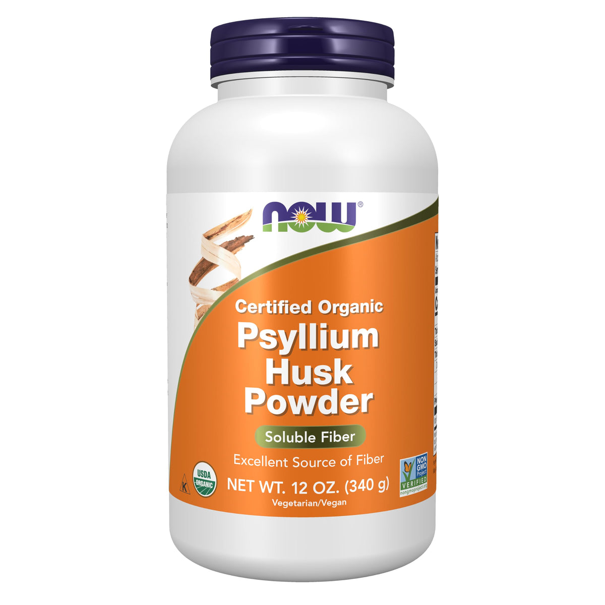 Organic Psyllium Husk Powder 12 oz N93374