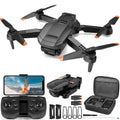 1080P HD Foldable Mini RC Drone with Camera, 2 Batteries Q8428