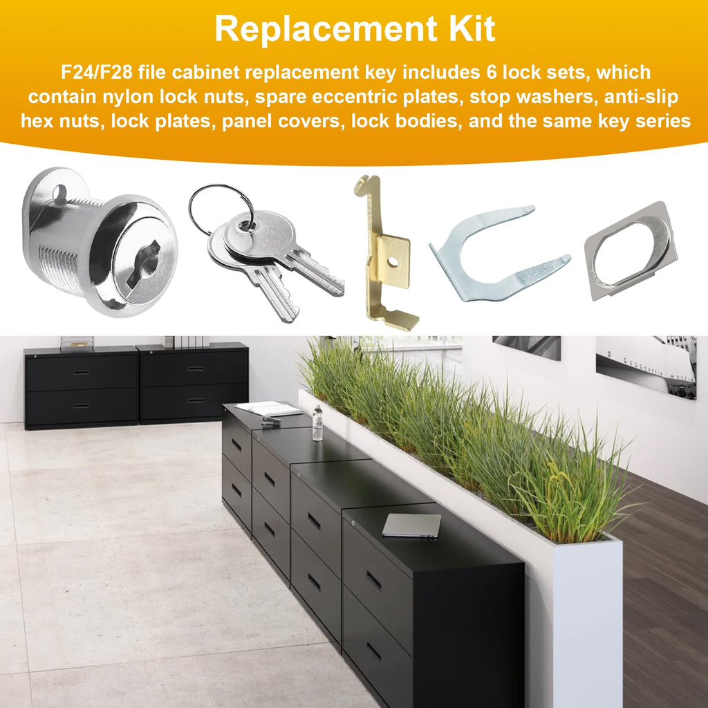 File Cabinet Lock Replacement Kit J2987