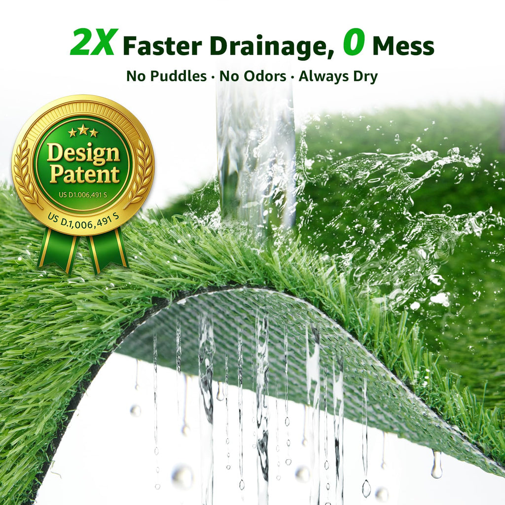 Artificial Grass Pee Pads 20"x 25" 2 Pack A596