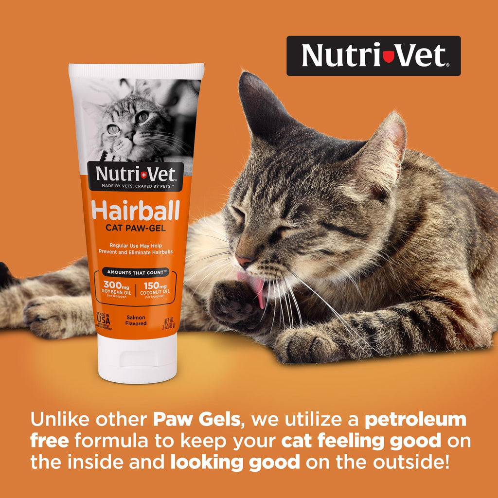 Salmon Flavor Hairball Gel for Cats C7114