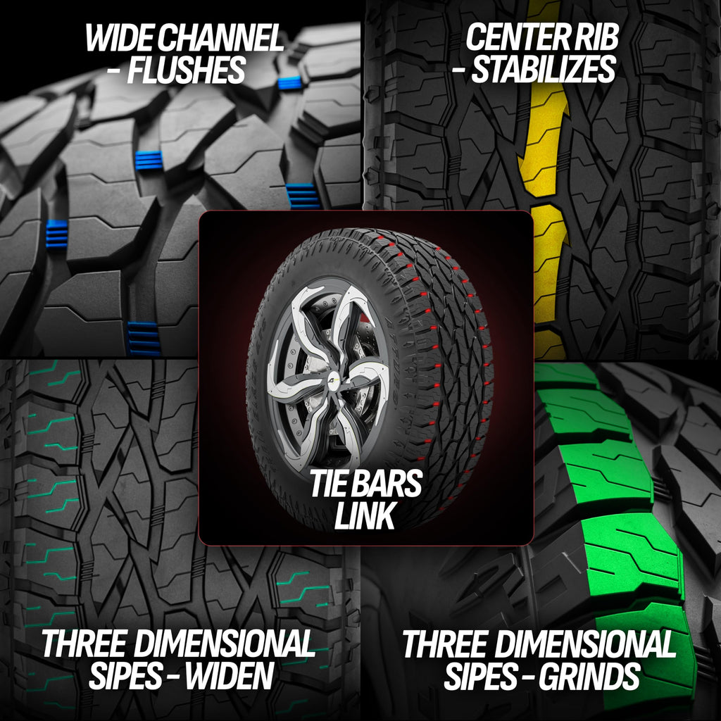 All-Terrain Off-Road Radial Tire 275/60R20 116T XL L166