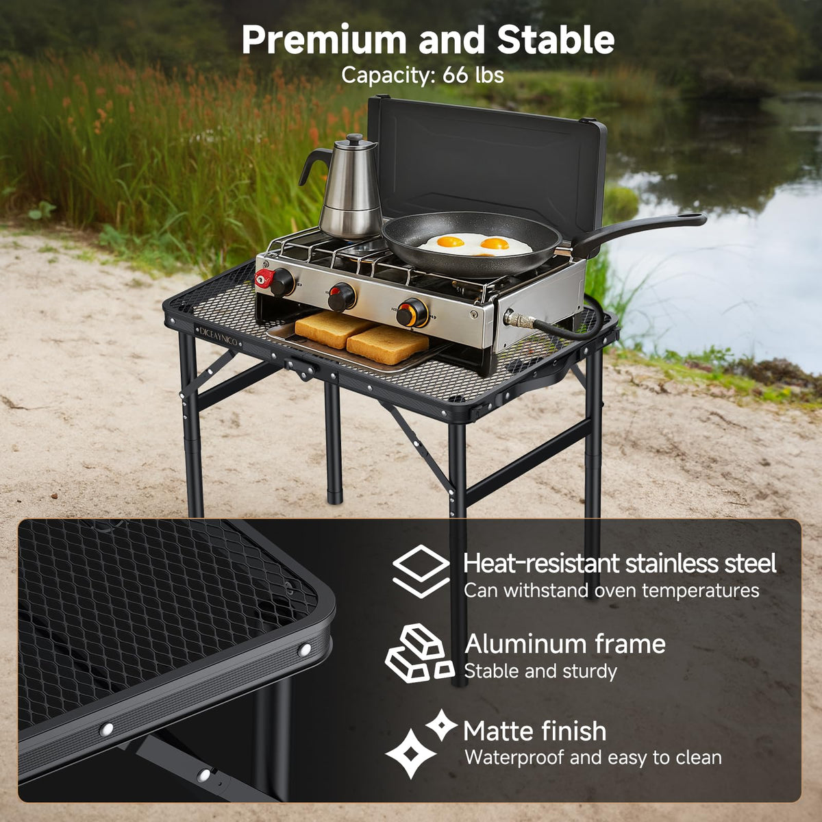 Folding Camping Table G954