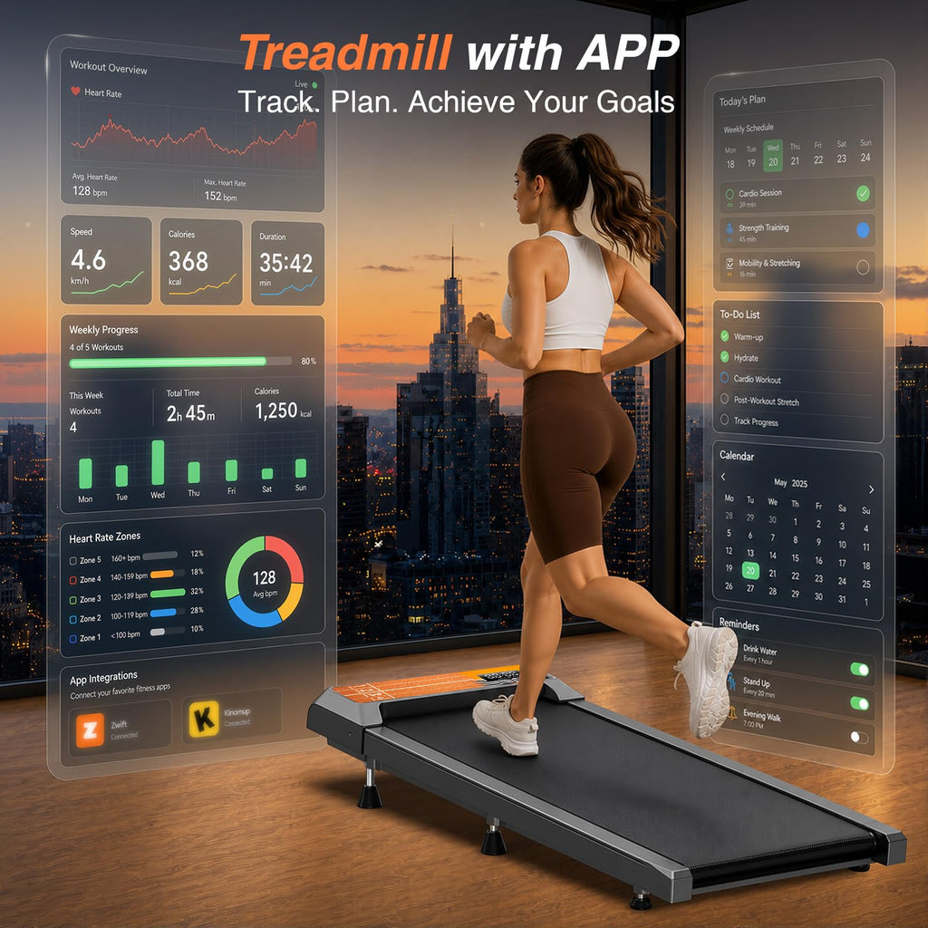 Walking Treadmill Pad with Adjustable 8% M83150