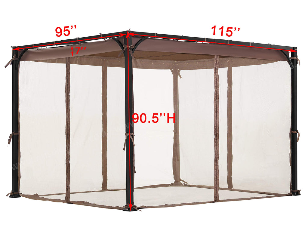 Brown Replacement Mosquito Net W3521