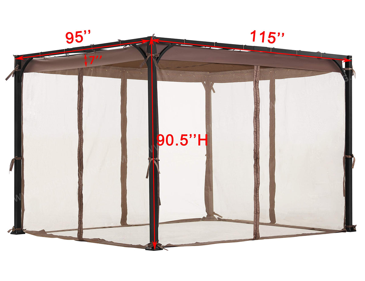 Brown Replacement Mosquito Net W3521