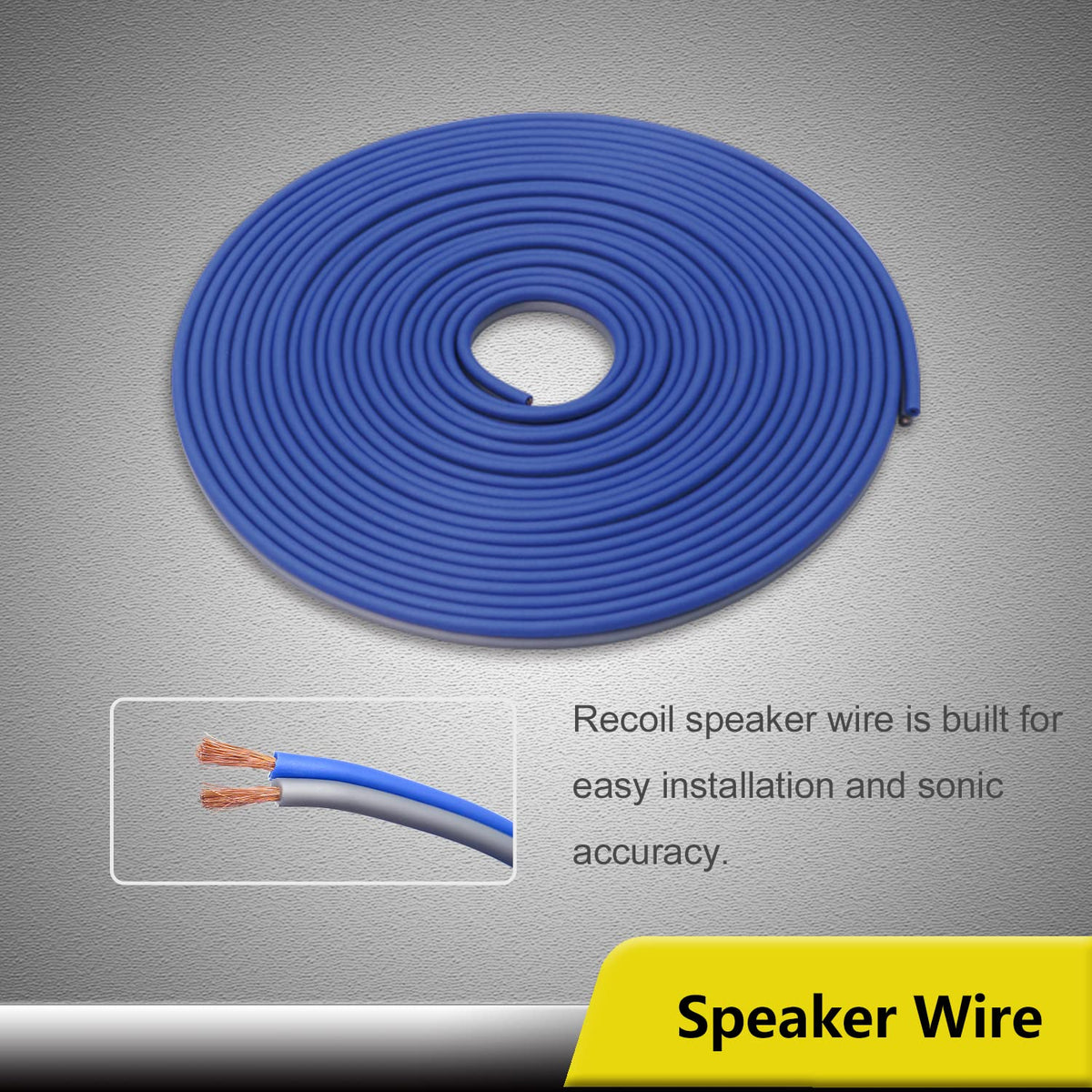 4 Gauge CCA Amplifier Wiring Kit with OFC RCA Cable D4837