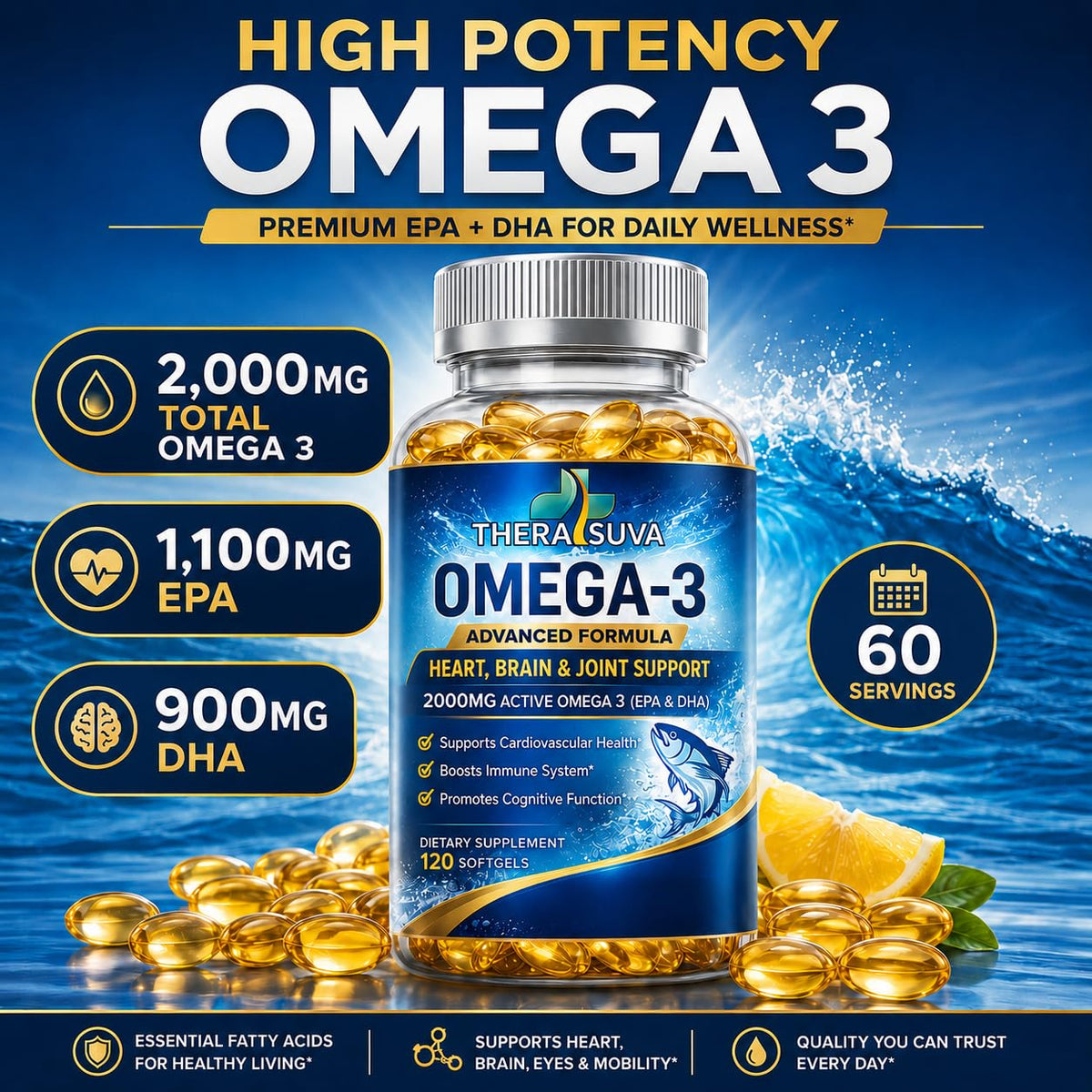 120 Veggie Softgels Fish Oil U714046