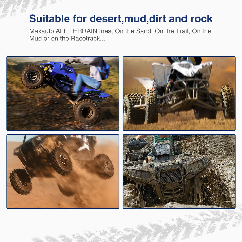 19x7-8 ATV UTV Off-Road Tires Set of 2 V82921