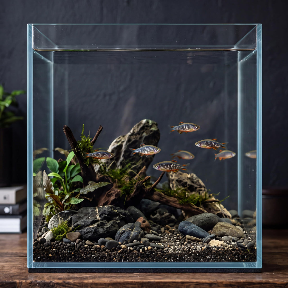 2.58 Gallon Glass Fish Tank A5823