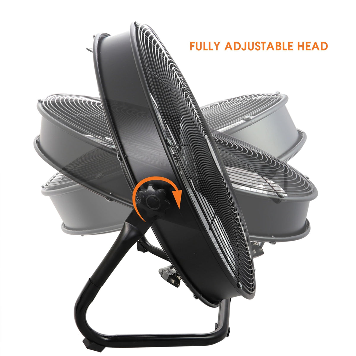20" Industrial Floor Drum Fan with 3 Speed R696726