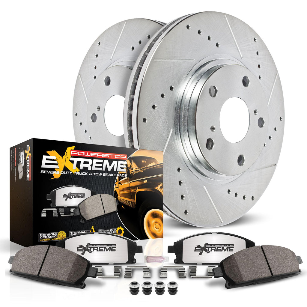 Front Brake Pad & Rotor Kit H6841