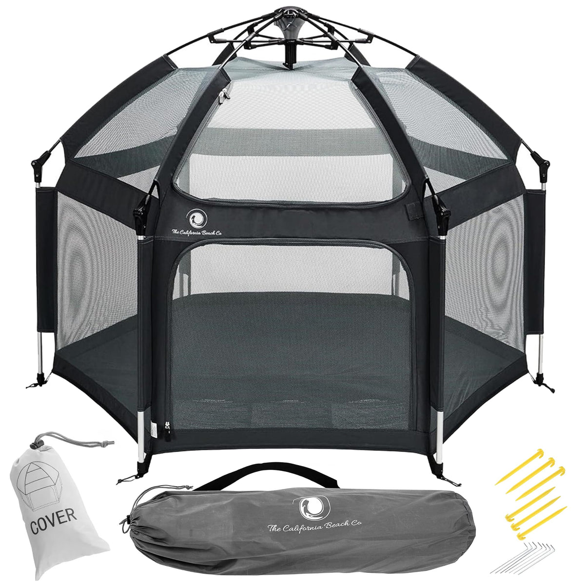 Portable Baby Playpen with Canopy U55369