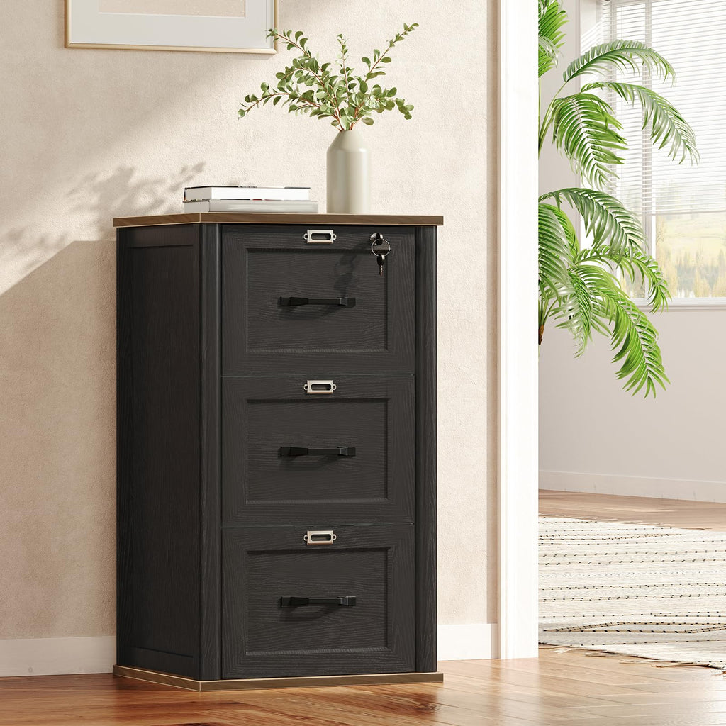 3 Drawer File Cabinet with Lock J8353