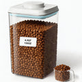 Dog Cat Treat Container with Scoop R6411
