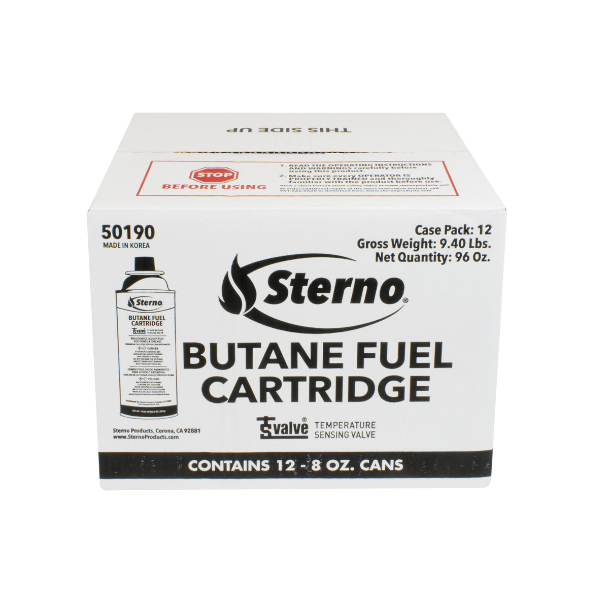 Butane Cooking Fuel U8584