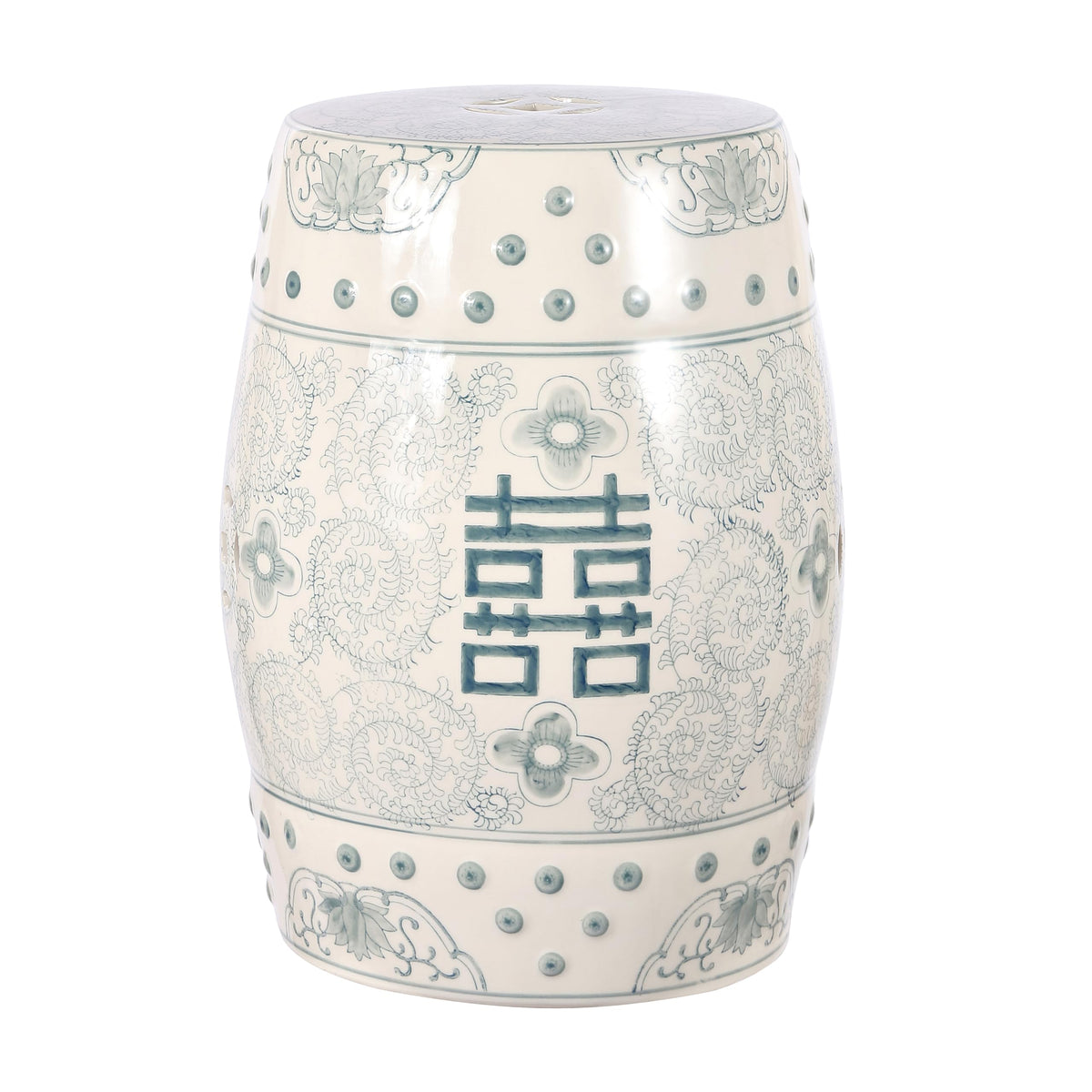 Ceramic Garden Stool 18" Table N681