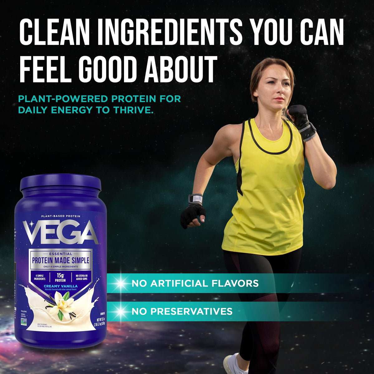 Vanilla Vegan Protein Powder X7664