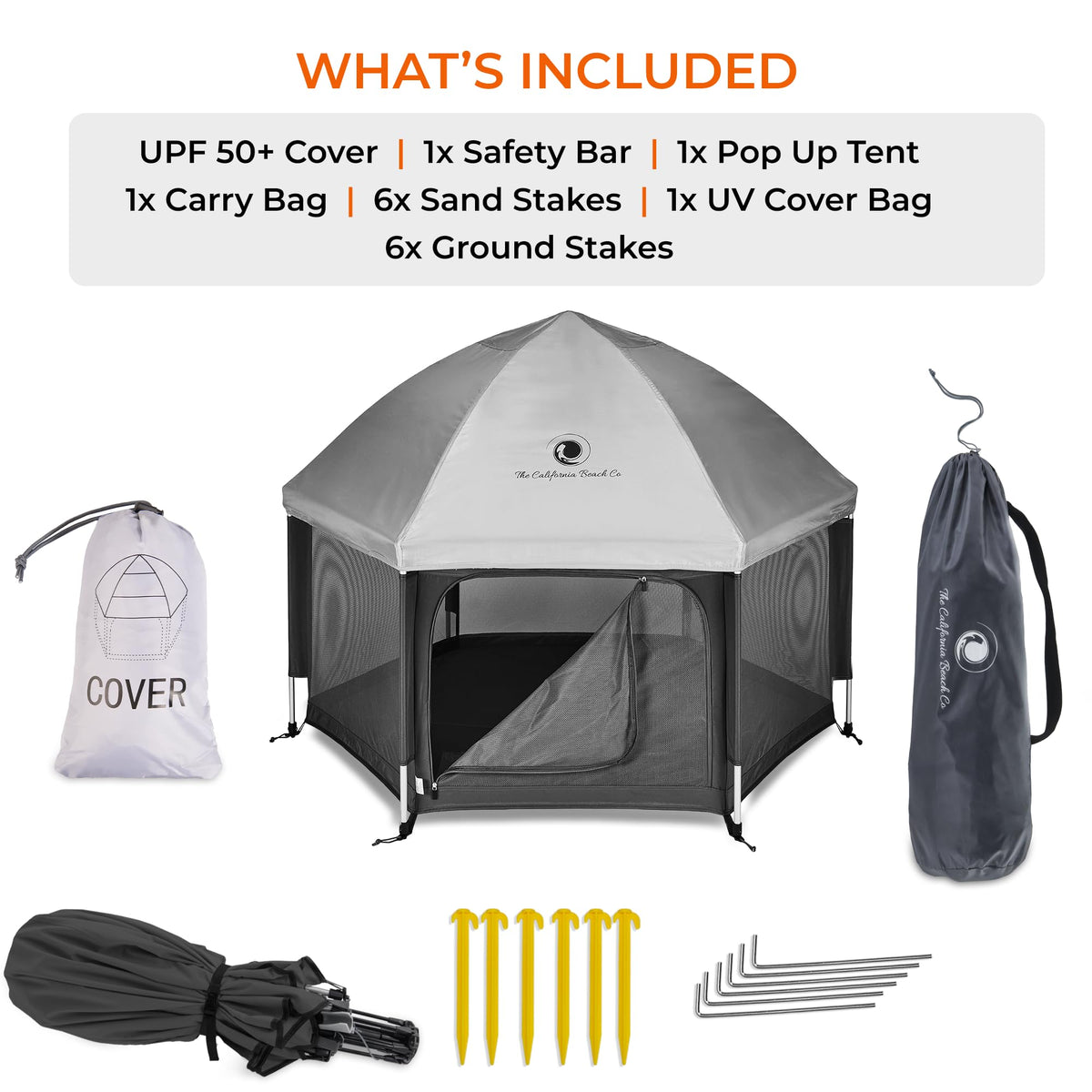 Portable Baby Playpen with Canopy U55369