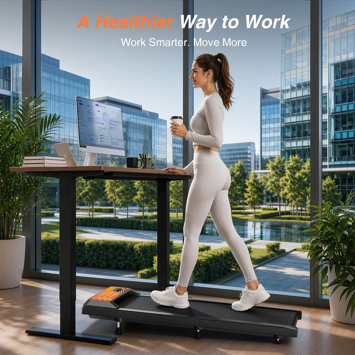 Walking Treadmill Pad with Adjustable 8% M83150
