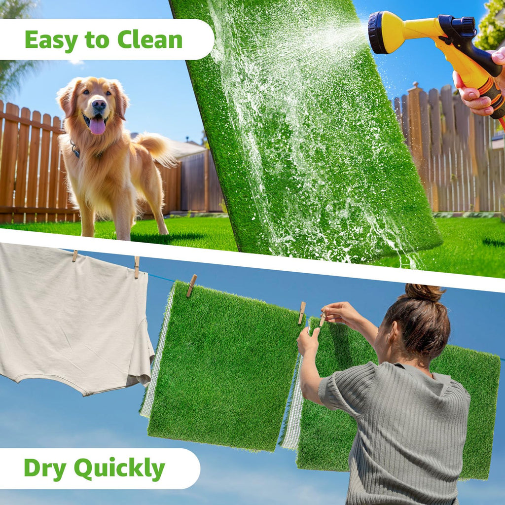Artificial Grass Pee Pads 20"x 25" 2 Pack A596