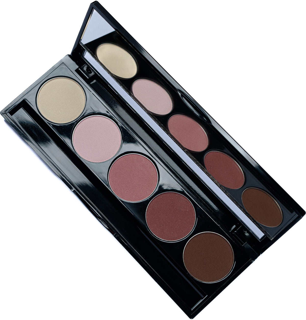 Matte Warm Tone Rose Pink & Brown Vegan Eyeshadow Palette A910