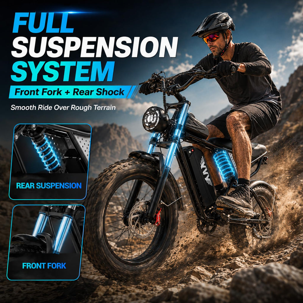 48V 1500W 20" Fat Tire Electric Bike T382169