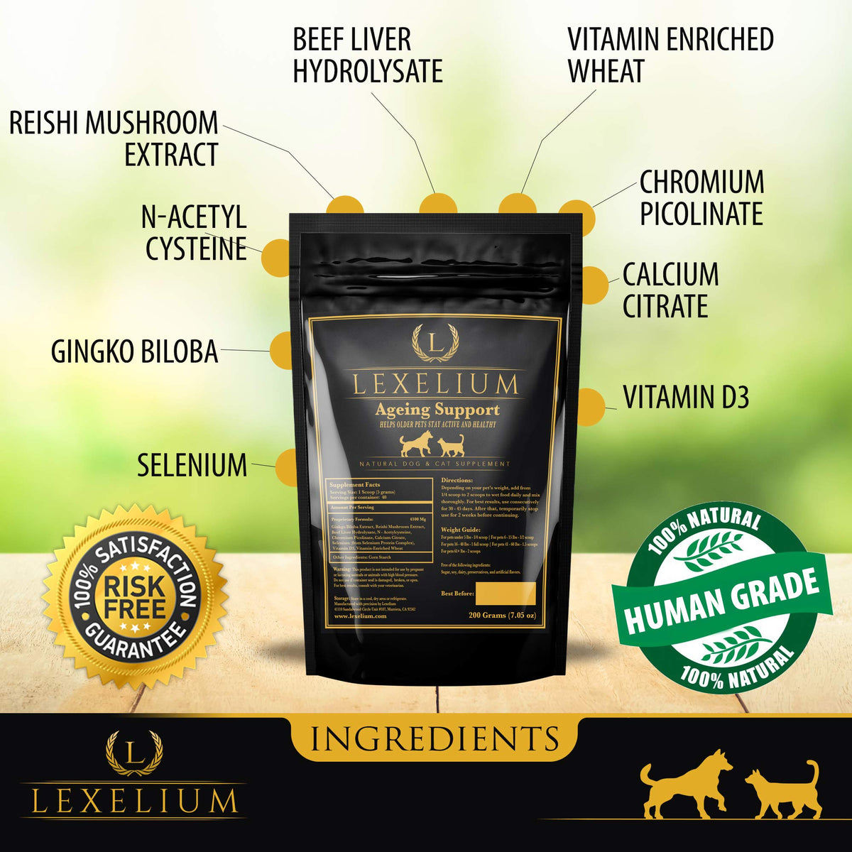 Dog & Cat Antioxidant 200g B118837