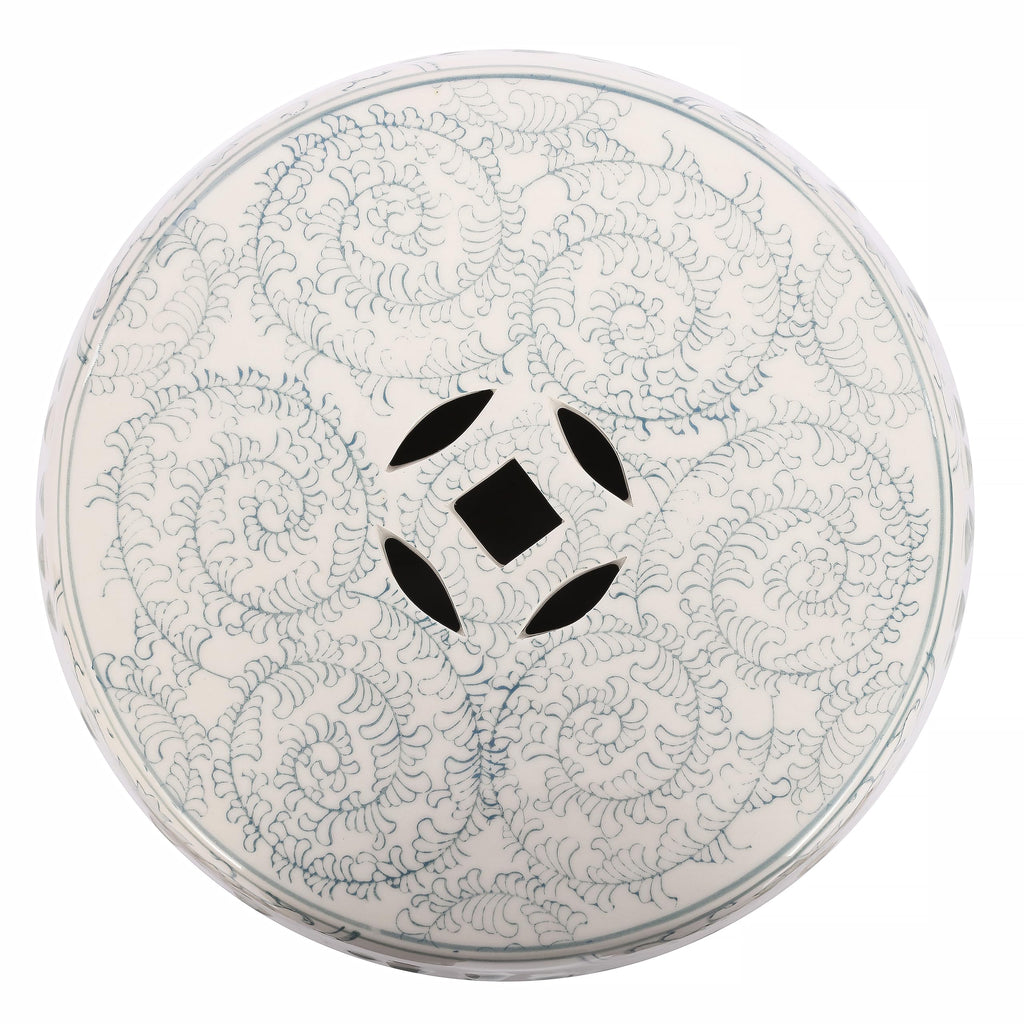 Ceramic Garden Stool 18" Table N681
