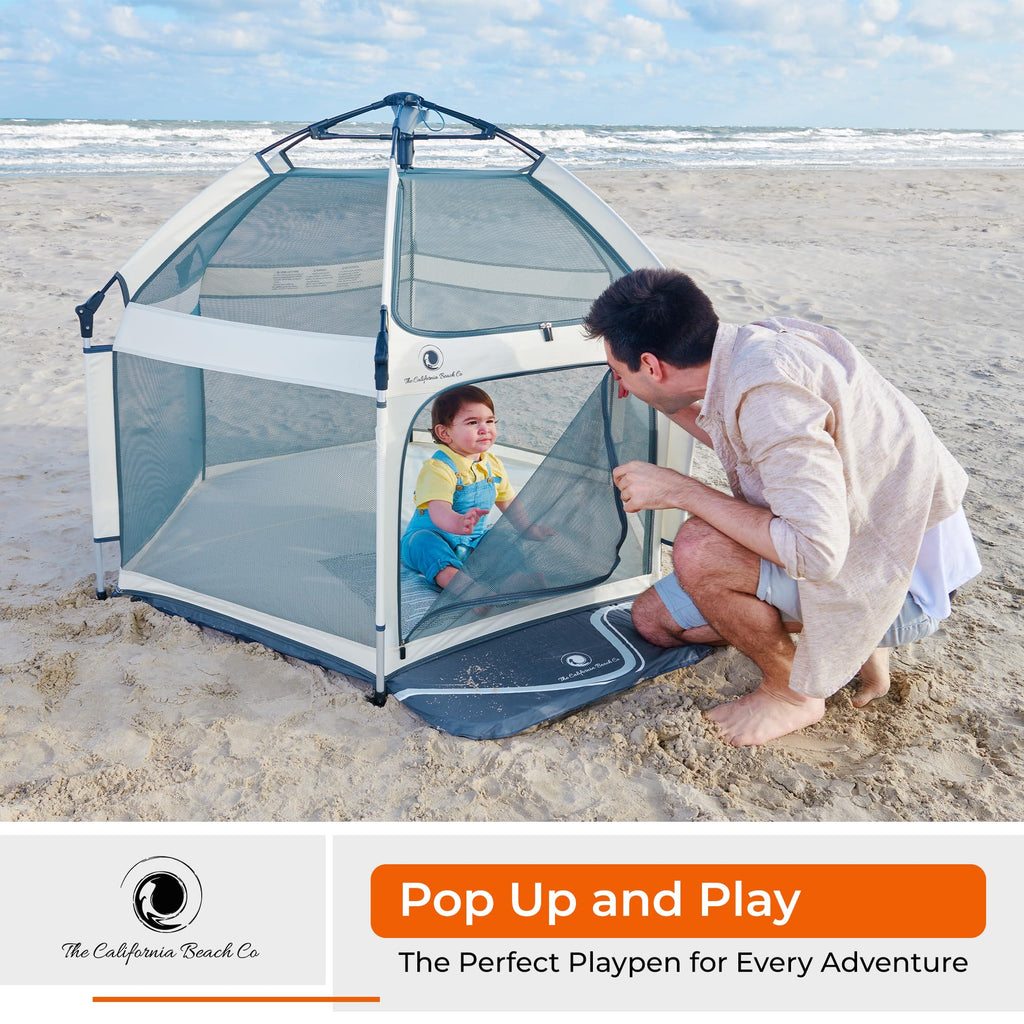 Portable Baby Playpen with Canopy U55369