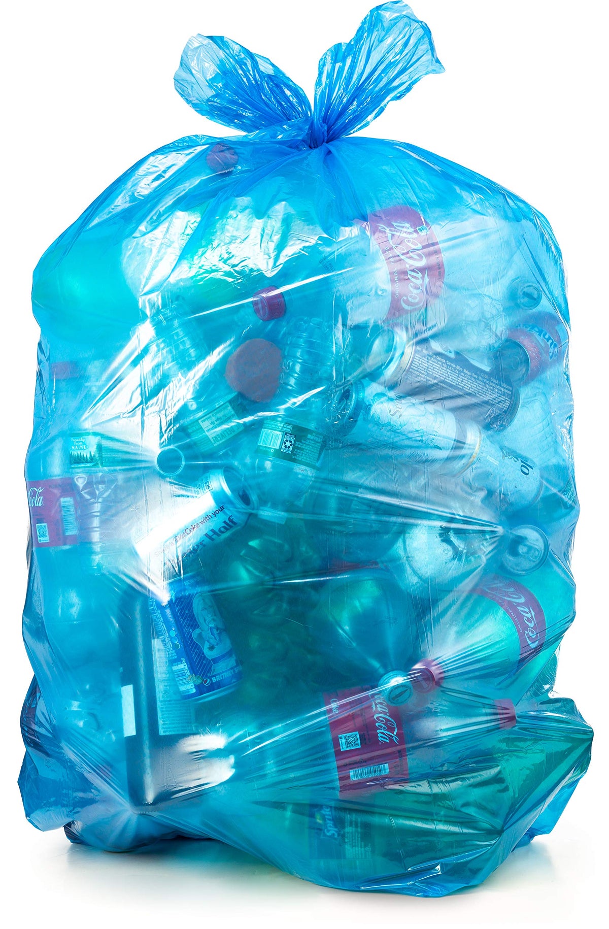 Blue Heavy Duty 33 Gallon Trash Bags 100 Count P7601