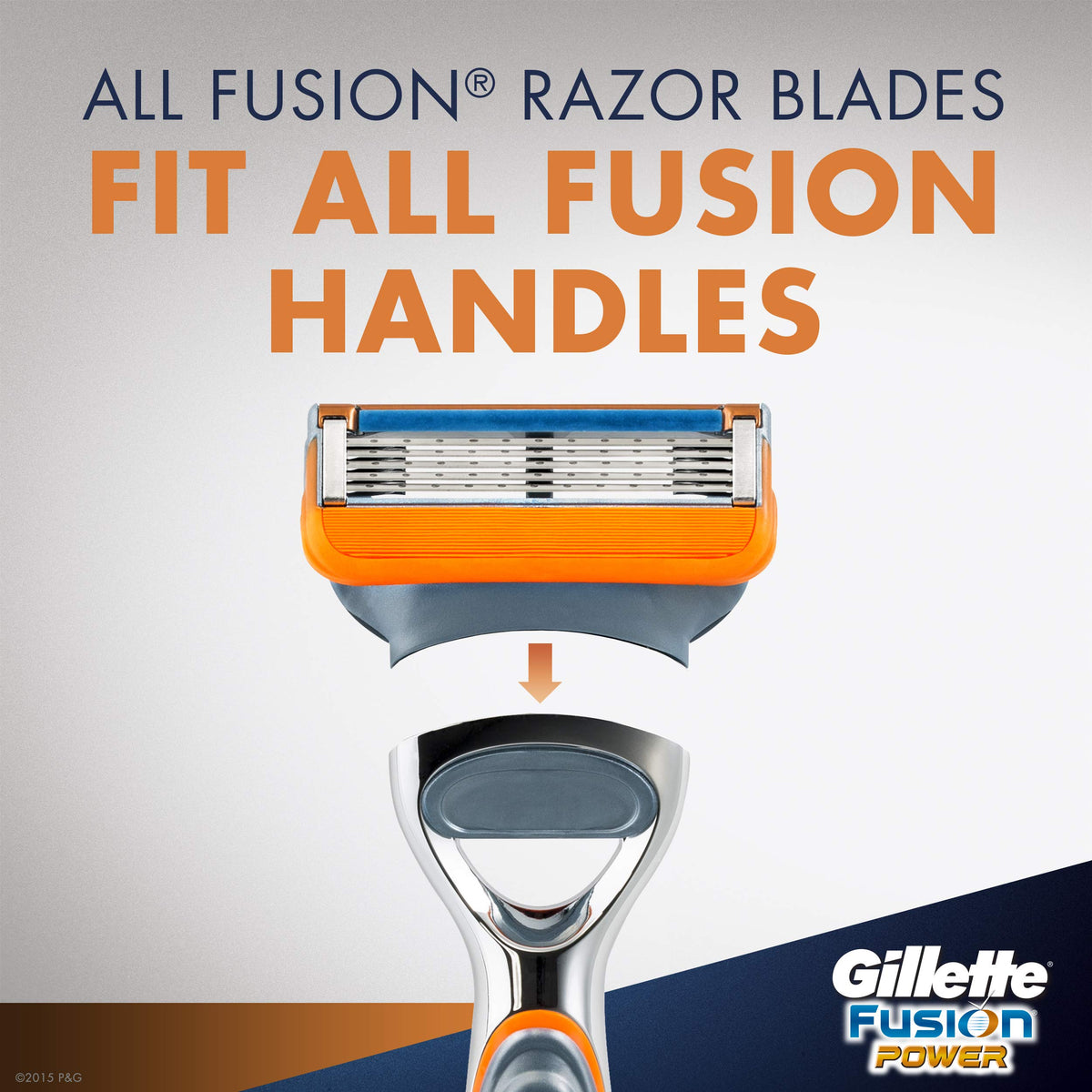 Men's Razor Blade Refills, 8 Count J599035