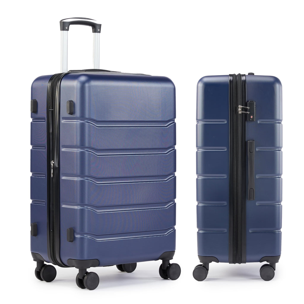 20 Inch Expandable Hardside Carry On with Spinner Wheels Blue N749