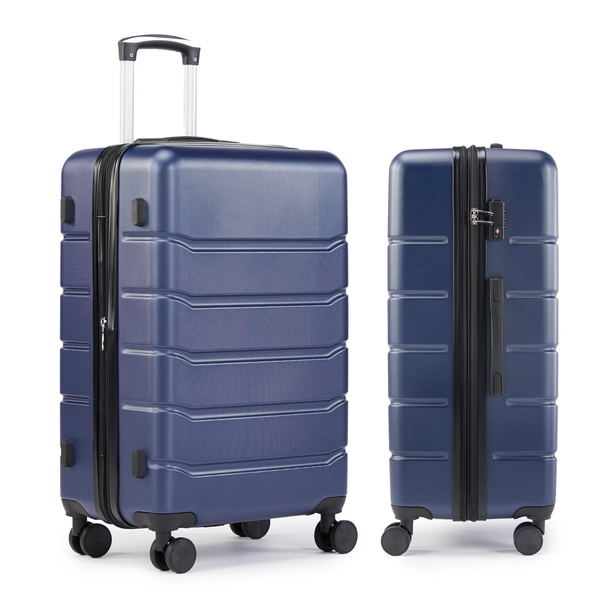20 Inch Expandable Hardside Carry On with Spinner Wheels Blue N749