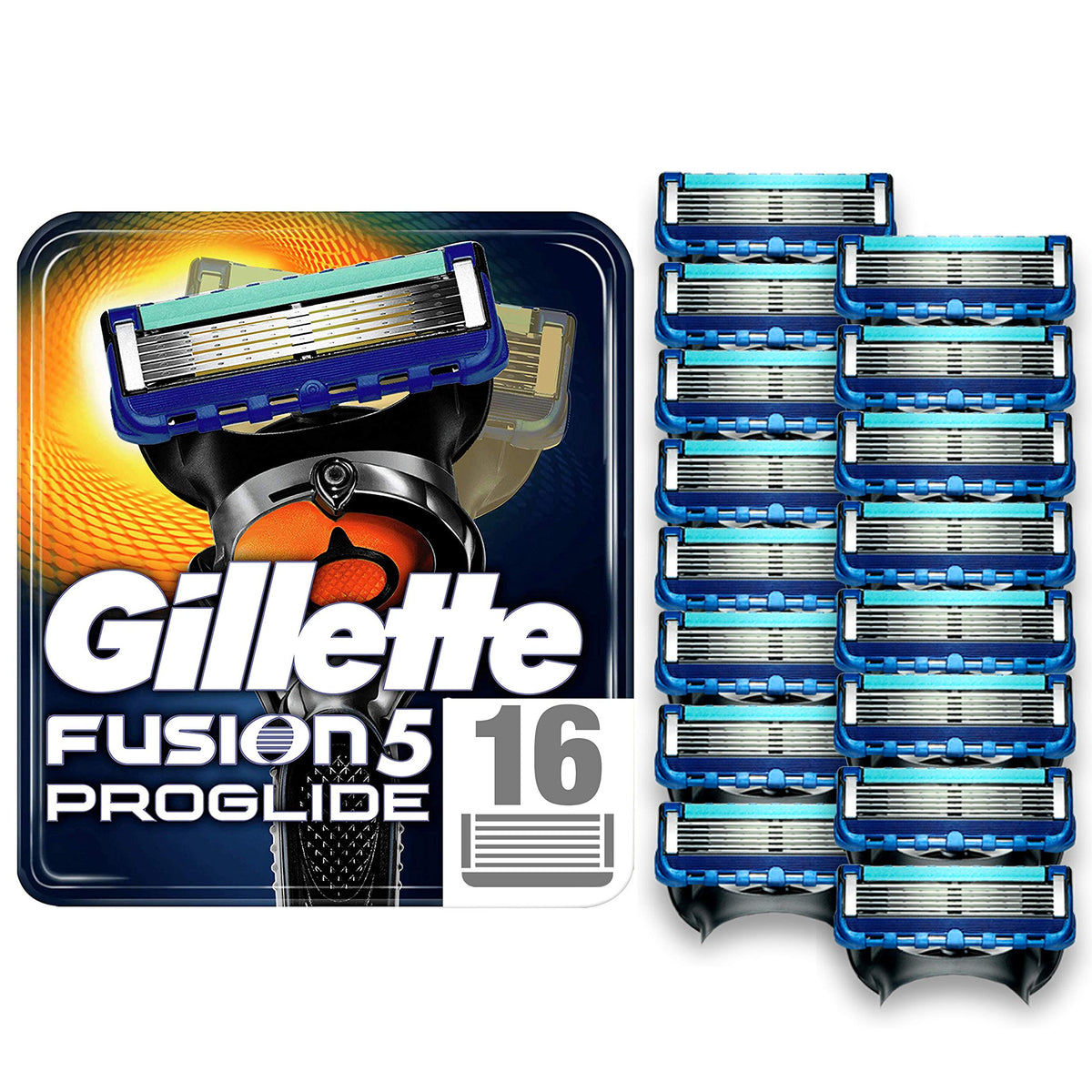 Razor Blades with Precision Trimmer, Pack of 16 G42710